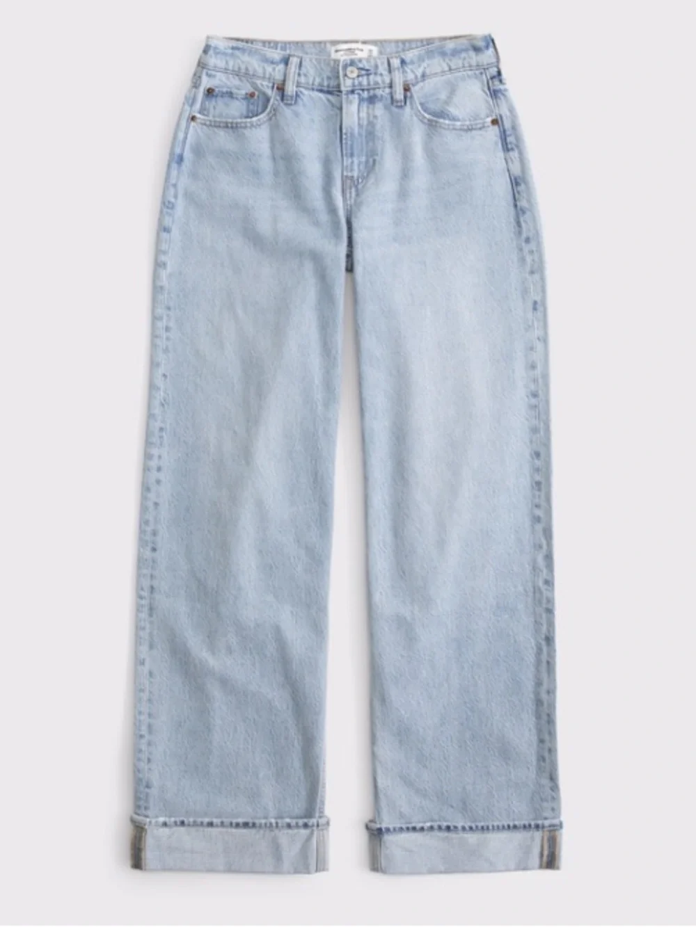 Abercrombie Curve Love Low Rise Ultra Loose Jean